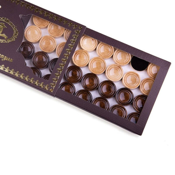 Piezas de backgammon común